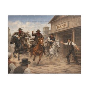 Escaping a Wild West Bank Robbery