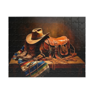 Saddle and Serape Still Life